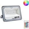 BES Faro a Led da Esterno Rgb Faretto 10W 30W 50W Alluminio con Telecomando Smart