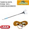Lisam Pettine elettrico a batteria THOR 12V LISAM abbacchiatore con asta fissa e cavo