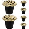 6 Pcs Portafiori Da Cimitero Vaso Di Plastica Per Tomba Decorazioni Del in
