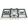Smeg Piano Cottura 4 Fuochi a Gas 60 cm Smaltato Bianco SPR864BGH SMEG