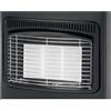 BricoShop24 Stufa a Infrarossi Gas 4200W GPL Portatile con Ruote Nero per Interni