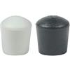 Lifeswonderful 16 Pezzi: Nero 16mm- Tappi Piedini a Cupola Per Gambe Dei Mobili Tavoli Sedie