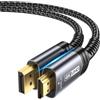 JSAUX Cavo DisplayPort a HDMI 4K 2M Display Port a HDMI Cavo (4