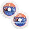 BRSCHNITT Carbide Multi Wheel Disco125mm - BRSCHNITT Disco da taglio per Legno Duro La