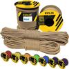 EdcX 3 mm Nylon Paracord 425 (15 30 50 And 100m) 3 mm Type II 100% BDMBW