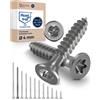NietFullThings Viti per legno Torx 4x70 in acciaio inox V2A antiruggine viti truciolari per