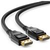 deleyCON 5m Cavo DisplayPort 8K 1.4 - da 1080p a 8K - Ideale per Monitor G