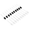 Hailege 20pcs 5mm 940nm LED Emettitore A Infrarossi e Diodo Ricevitore IR per