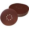 FD-Workstuff Dischi abrasivi professionali 30 pezzi 8 fori Ø 225 mm ognuna con 5 grana