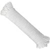 KINGLAKE Corda in nylon bianco da 6 mm 30 m corda in nylon intrecciato per a