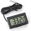 WINGONEER Termometro Digitale LCD Monitor di Temperatura con sonda Esterna p