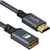 Twozoh Cavo HDMI prolunga 0,5 m cavo di estensione HDMI maschio a HDMI f