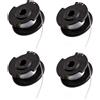 Viilich 4pcs Bobina di Filo di Ricambio per Einhell GE-CT 18/28 Li in Nylon