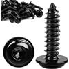 KGGZKG Viti autofilettanti a testa piatta M3 x 16 mm 60 viti autofilettanti con di