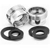 BLUMKRAFT Set di 2 adattatori per rubinetto F16 - M22 in metallo massiccio o