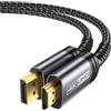 JSAUX Cavo DisplayPort a HDMI 4K 4,5M Display Port a HDMI Cavo (4