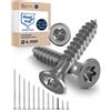 NietFullThings Viti in acciaio inox Torx per legno 4x25 acciaio V2A antiruggine viti per p