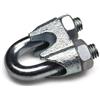 Constrabo® 2 x Acciaio fune metallica morsetti 16 mm DIN 741 Cavo morsetti