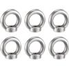 Keleily 6Pzi Golfare Femmina M12 Occhielli in Acciaio Inox Ghiere Bullone di F