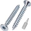 SKIR'CO (300 pz.) Viti per legno in acciaio zincato 3,0 x 25 mm testa Torx t