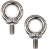 Flomore M12 Bulloni 304 Acciaio inossidabile Golfari Bullone ad occhiello (2 pezz
