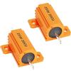 ETOPARS 2 Pezzi Resistore in Alluminio 25W 20 Ohm 5% Resistenza Alluminio C