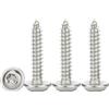 Drenky Viti per Legno Torx M5x18mm,50 Pezzi Viti Autofilettanti con Rondella A