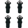 BornFeel Fissaggi WC Sedile 2 Paio Cerniere Copriwater Fori Ciechi Espansione