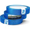 ToolSpace Nastro Carta Blu con Adesivo per Decorazioni - Scotch en Rot BD