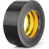 LLPT Nastro Adesivo in Alluminio Nastro Alte Temperature Nero 5cm x 50 m 3.94