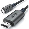 acer Cavo USB C a HDMI 4K@60Hz cavo Thunderbolt 4 3 Type C HDMI 2.0 co