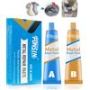 Miioto Stucco per Metallo Metallo Liquido A+B Bicomponente per Metalli Stucco per