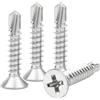 ComPDCVD 100 viti autofilettanti da 4,2 x 25 mm in acciaio inox 410 viti a