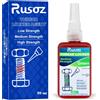 Rusoz Frenafiletti Medio 50ml Blocca Filetti Per Viti Resistente Al Calore A