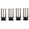 Drenky 4 pezzi gambe regolabili Altezza 80mm dell'armadio addensate da tavolo per m