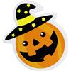 50pcs Lollipop Paper Cards Helloween Packaging Cards Decorazione Carte da