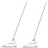 2X SCOPA MAGICA IN SILICONE GOMMA TERGIPAVIMENTO LAVA CATTURA PELI CAPELLI