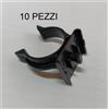 GANCIO X ZOCCOLO DA MOBILE CUCINA IN ABS CLIP PIEDINI ZOCCOLATURA PLASTICA 10 PZ
