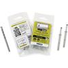 INDEX A PERFECT FIXING TASSELLI Set easykit | composto da: Chiodi con tassello (5,0 X 50, zincato) + Trapano (5 X 85) | Carico Fino a 25 kg, 8 pezzi
