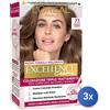 L'oreal 3x Excellence Colorante Cap.7,1 Biondo Cenere