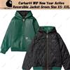 Marchio Carhartt WIP New Year Active Giacca reversibile verde taglia XS-XXL