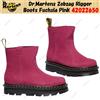 Dr. Martens Stivali Dr.Martens Zebzag Rigger rosa fucsia 42022650 taglia uomo