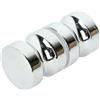 Pomello Maniglia Alluminio Lega Bagno Cromato Maniglia Pomello Doccia Porta