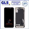 APPLE DISPLAY +TOUCH SCREEN OLED per APPLE IPHONE 12 MINI VETRO FRAME NERO =ORIGINALE