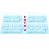 Senza marchio Stampi per calcestruzzo mattoni intonaco muro mattoni set W29