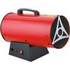 BricoShop24 Generatore Aria Calda 30kW Ventilazione Elettrica 230V GPL Rosso