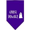 Mirage Pet Products Ghost Hunter - Bandana serigrafata grande viola