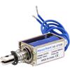 Heschen Hechen Elettromagnete a solenoide HS-0730B DC24V 500mA 5N 10mm corsa push p