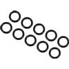 QUARKZMAN Nitrile Gomma O-Ring 25mm x 17mm x 4mm Guarnizioni di Tenuta Anelli