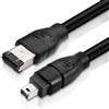 MEIRIYFA Firewire IEEE 1394B - Cavo da 6 pin maschio a 4 pin maschio Fi